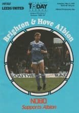 Brighton and Hove Albion v Leeds United 09-May-1987