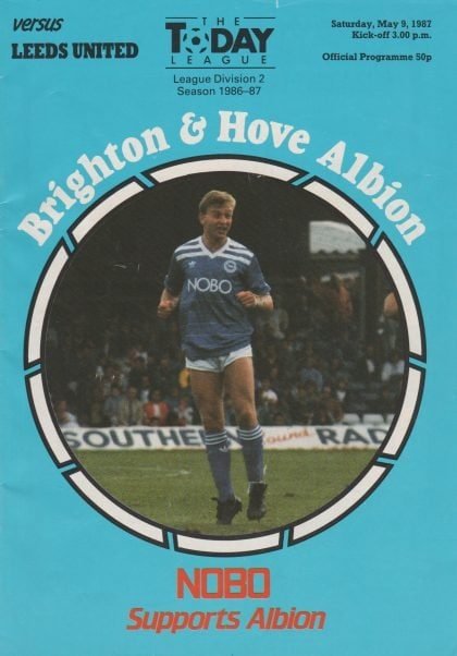 Brighton and Hove Albion v Leeds United 09-May-1987