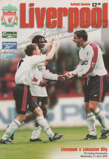 Liverpool v Leicester City 21-Apr-1999