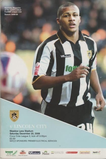 Notts County v Lincoln City 20-Dec-2008