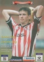 Exeter City v Lincoln City 24-Apr-2000