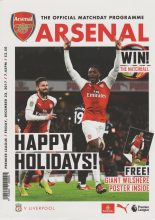 Arsenal v Liverpool   22-Dec-2017