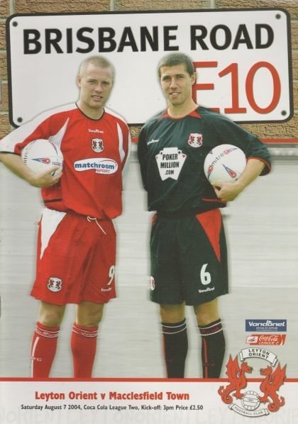 Leyton Orient v Macclesfield Town 07-Aug-2004