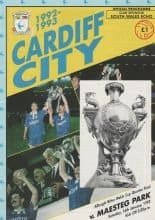 Cardiff City v Maesteg Park   16-Jan-1993