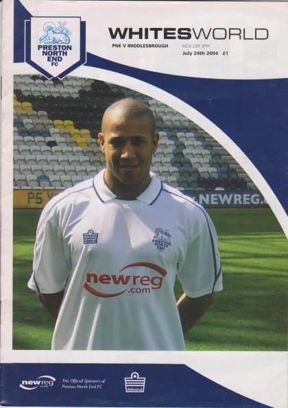 Preston North End v Middlesbrough 24-Jul-2004