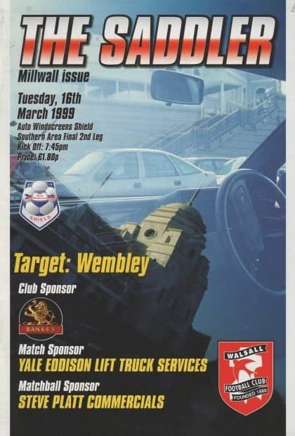 Walsall v Millwall 16-Mar-1999