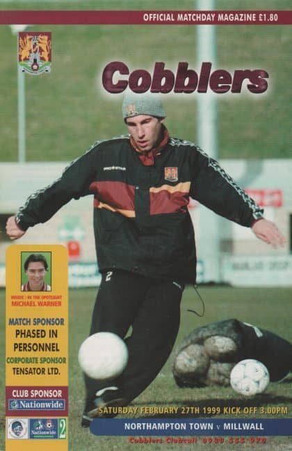 Northampton Town v Millwall  27-Feb-1999