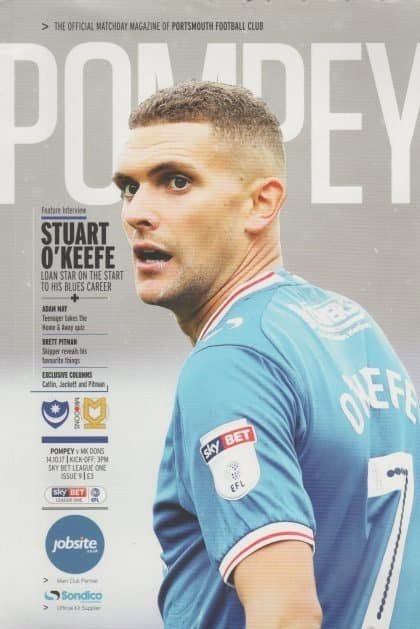 Portsmouth v Milton Keynes Dons  14-Oct-2017