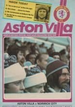 Aston Villa v Norwich City 15-Oct-1977