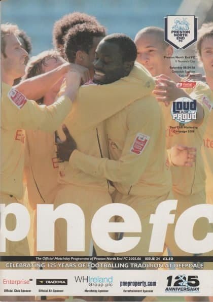 Preston North End v Norwich City 08-Apr-2006