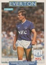 Everton v Nottingham Forest  03-Jan-1988