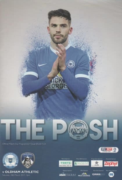 Peterborough United v Oldham Athletic  17-Mar-2017