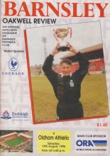 Barnsley v Oldham Athletic 19-Aug-1995