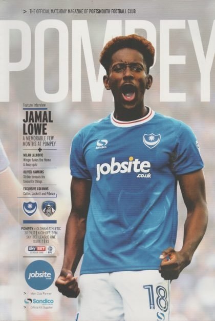 Portsmouth v Oldham Athletic 30-Sep-2017
