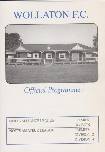 Wollaton v Ollerton Town  28-Mar-1998