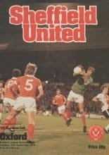 Sheffield United v  Oxford United 29-Sep-1979