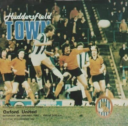 Huddersfield Town v Oxford United 09-Jan-1982
