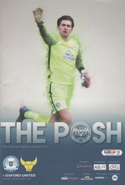 Peterborough United v Oxford United  20-Mar-2017