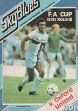 Coventry City v Oxford United 13-Feb-1982