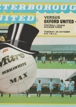 Peterborough United v Oxford United  04-Oct-2017