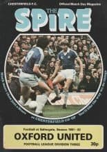Chesterfield v Oxford United 07-Nov-1981