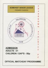 Peasedown Athletic v Portishead  09-Apr-1998