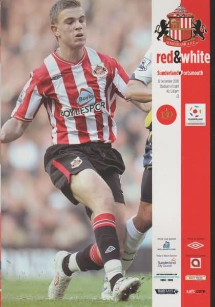 Sunderland v Portsmouth   12-Dec-2009