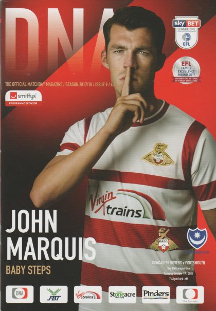 Doncaster Rovers v Portsmouth 17-Oct-2017