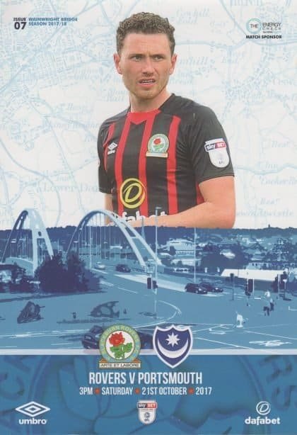 Blackburn Rovers v Portsmouth 21-Oct-2017