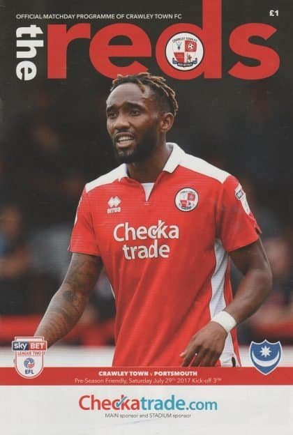 Crawley Town v Portsmouth 29-Jul-2017