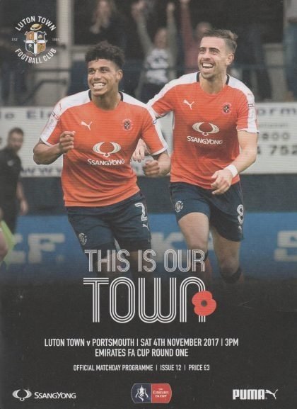 Luton Town v Portsmouth  04-Nov-2017