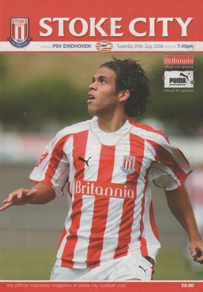 Stoke City v PSV Eindhoven 25-Jul-2006
