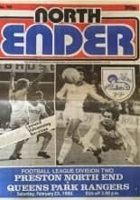 Preston North End v Queens Park Rangers 23-Feb-1980