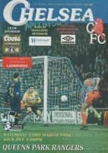 Chelsea v Queens Park Rangers 23-Mar-1996