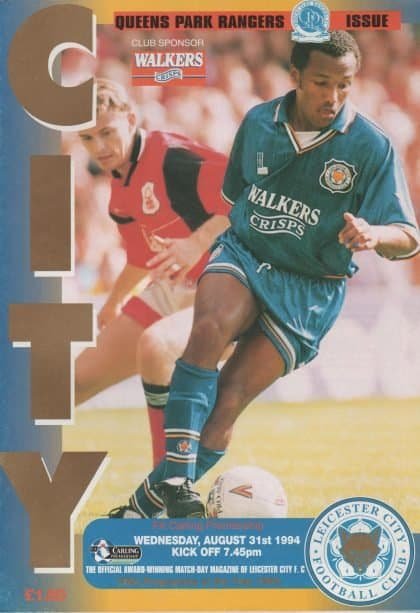 Leicester City v Queens Park Rangers  31-Aug-1994