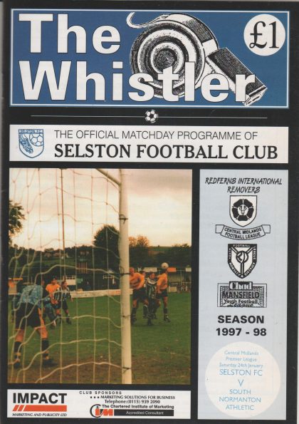 Selston v South Normanton Athletic 24-Jan-1998