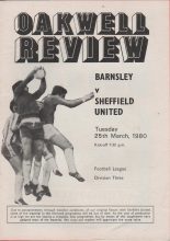 Barnsley v Sheffield United 25-Mar-1980