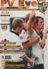 Port Vale v Sheffield United 31-Oct-1998