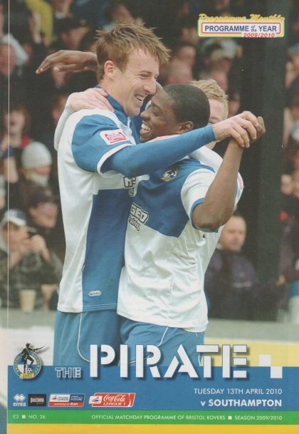 Bristol Rovers v Southampton 13-Apr-2010