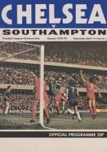 Chelsea v Southampton 14-Apr-1979