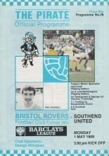 Bristol Rovers v Southend United 01-May-1989