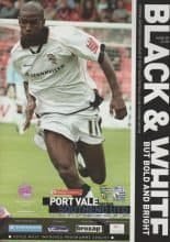 Port Vale v Southend United 29-Sep-2007