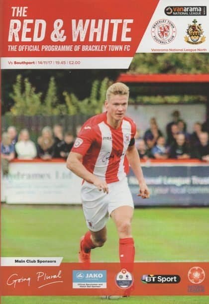 Brackley Town v  Southport 14-Nov-2017