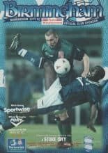 Birmingham City v Stoke City 14-Sep-1996