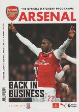 Arsenal v Stoke City 01-Apr-2018