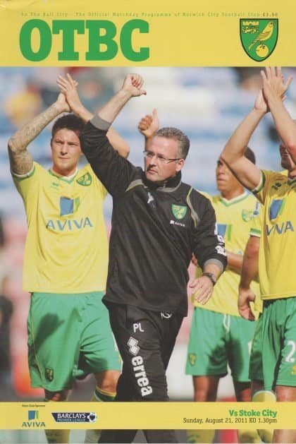 Norwich City v Stoke City 21-Aug-2011
