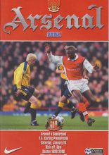 Arsenal v Sunderland 15-Jan-2000