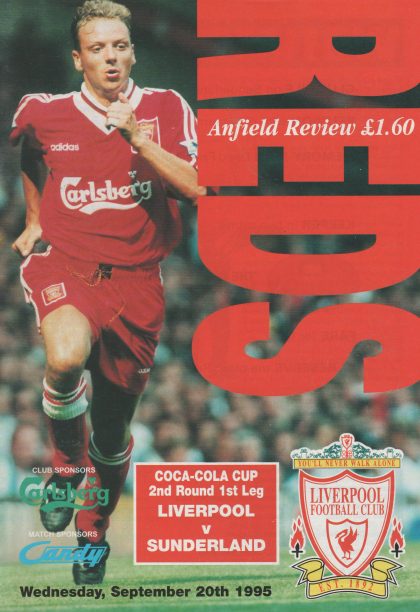 Liverpool v Sunderland 20-Sep-1995