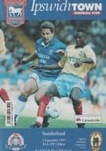 Ipswich Town v Sunderland  02-Sep-1995