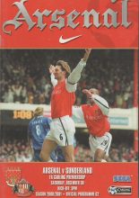 Arsenal v Sunderland 30-Dec-2000